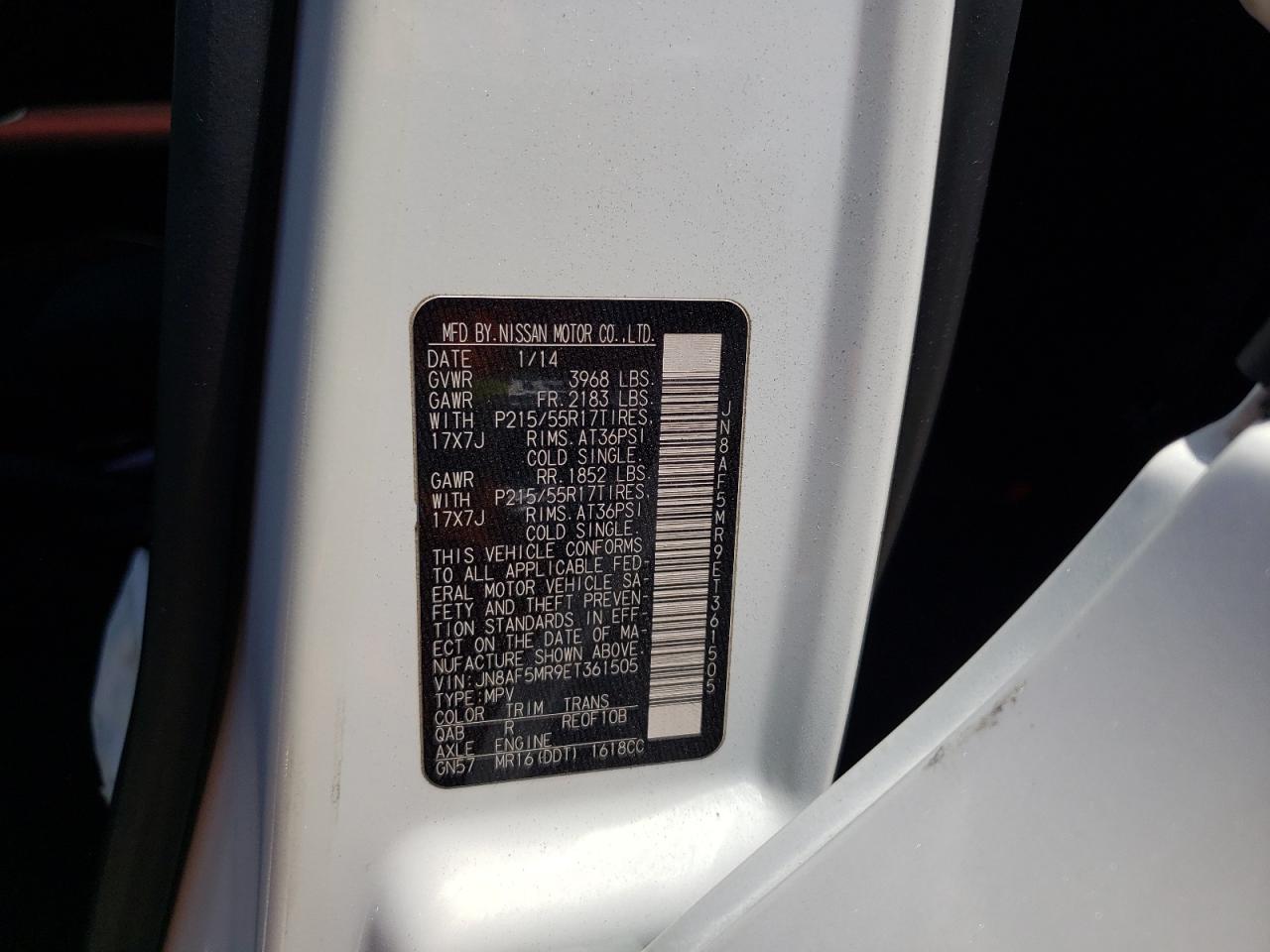 Photo 10 from auction – 2014 NISSAN JUKE S with VIN JN8AF5MR9ET361505