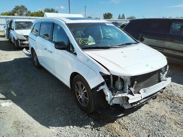 HONDA ODYSSEY EX 2011 with VIN 5FNRL5H62BB070592 - Photo from auction