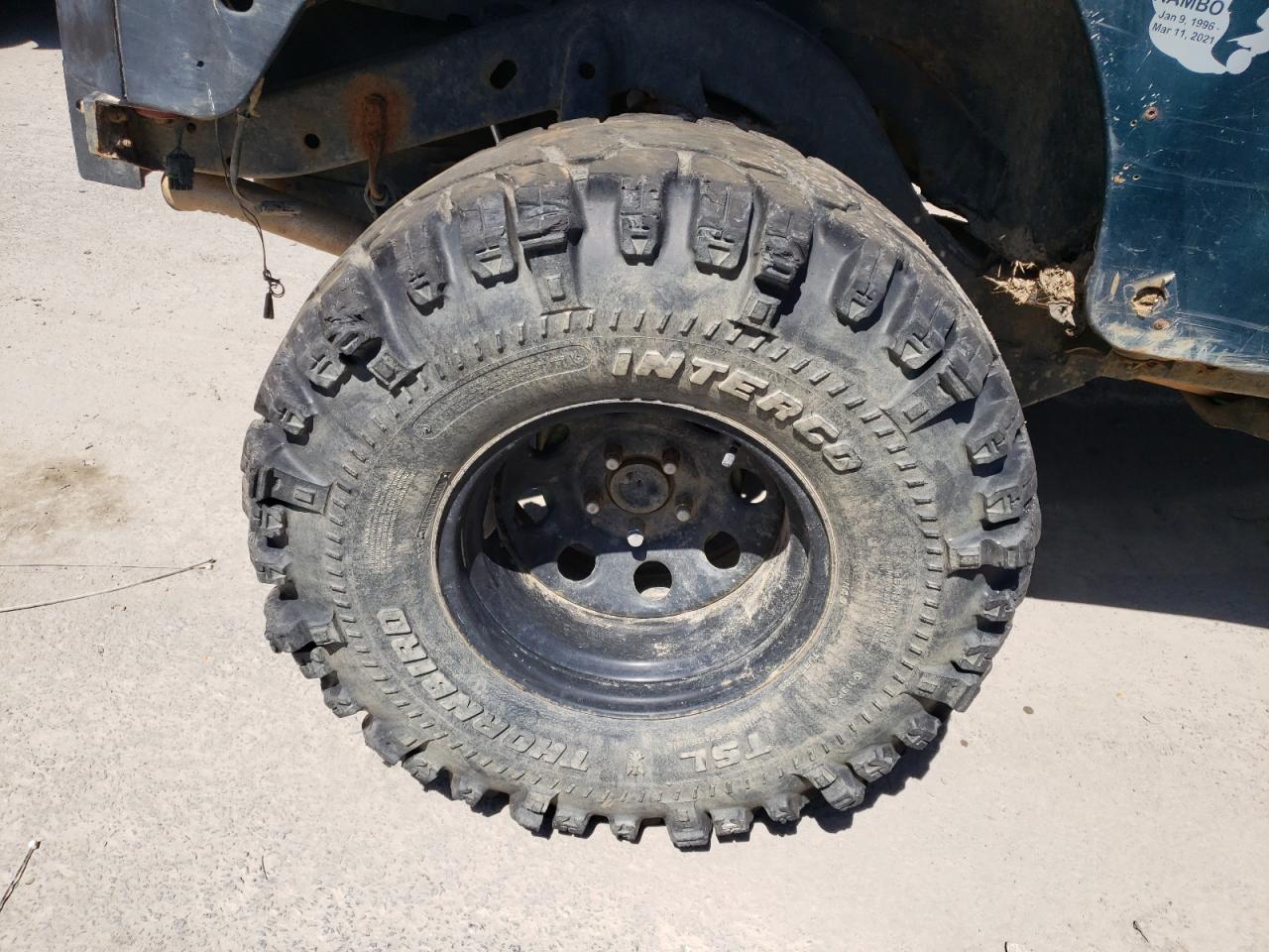 Photo 9 from auction – 1997 JEEP WRANGLER / with VIN 1J4FY29P0VP438668