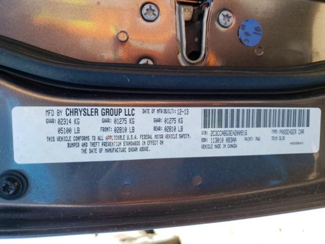Photo 10 from auction – 2014 CHRYSLER 300 S with VIN 2C3CCABG3EH200916