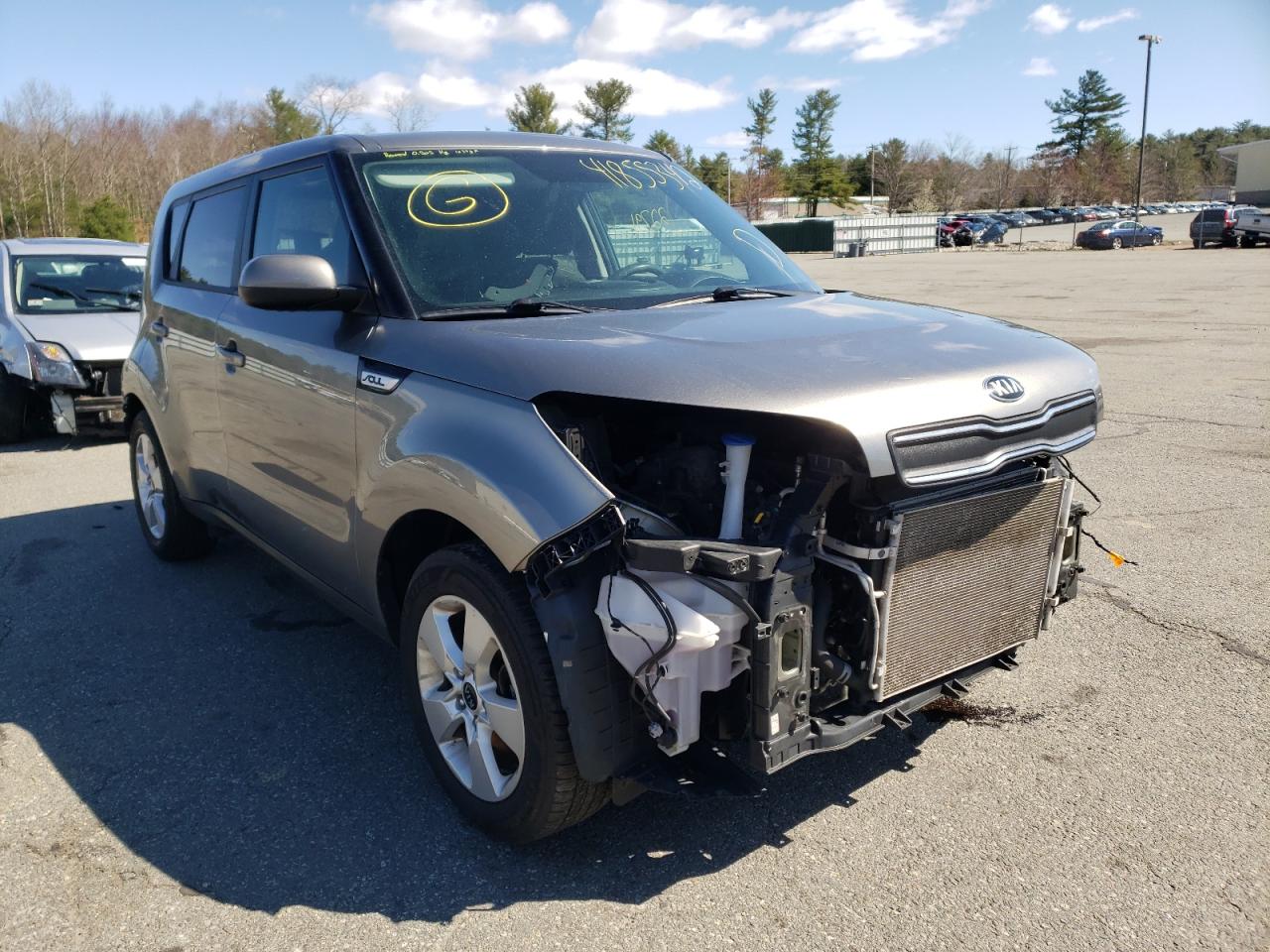 KIA SOUL 2019 with VIN KNDJN2A29K7675468 - Photo from auction