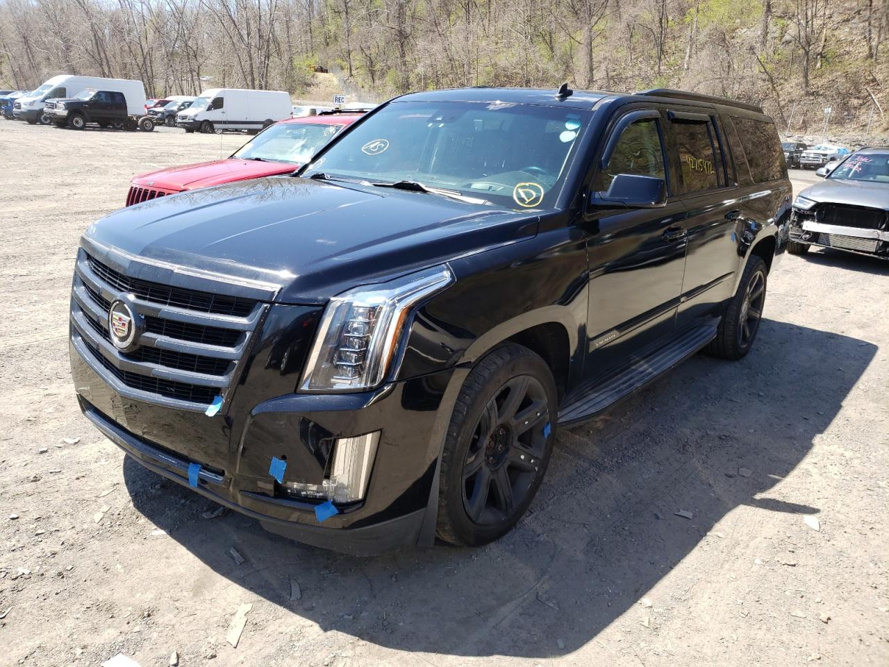 Photo 2 from auction – 2015 CADILLAC ESCALADE E with VIN 1GYS4HKJ8FR189531