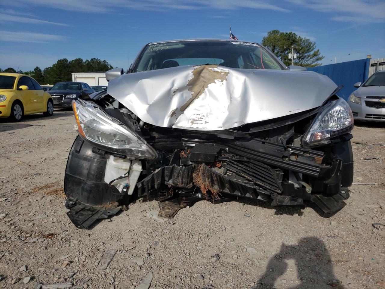 Photo 9 from auction – 2015 NISSAN SENTRA S with VIN 3N1AB7AP4FL684794