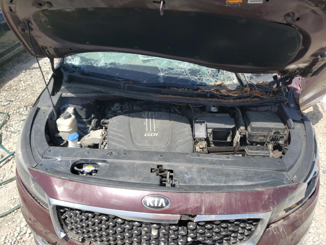 Photo 7 from auction – 2015 KIA SEDONA SXL with VIN KNDME5C19F6038238