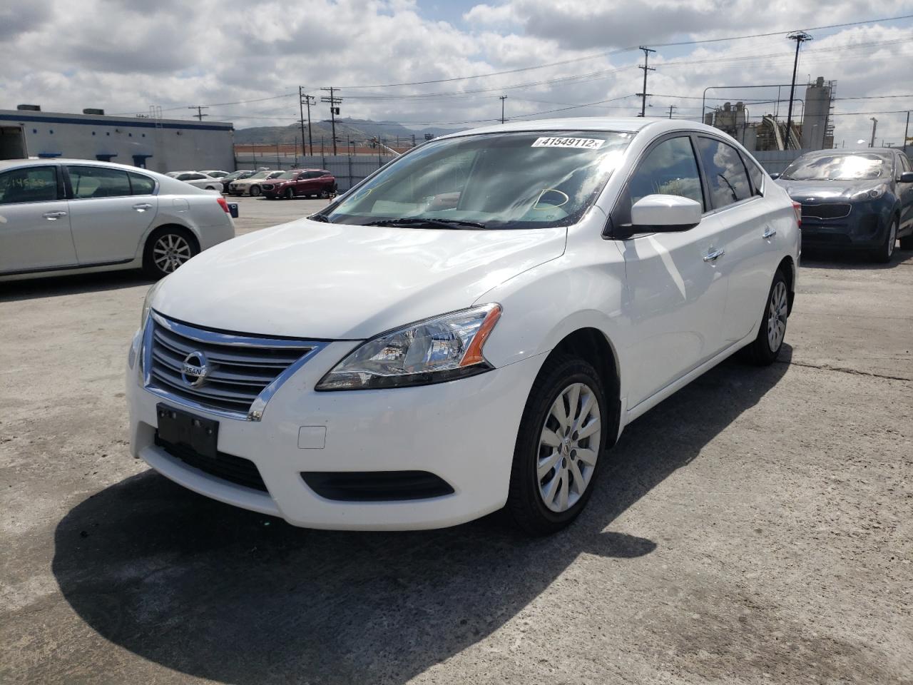 Photo 2 from auction – 2015 NISSAN SENTRA S with VIN 3N1AB7AP1FY366148
