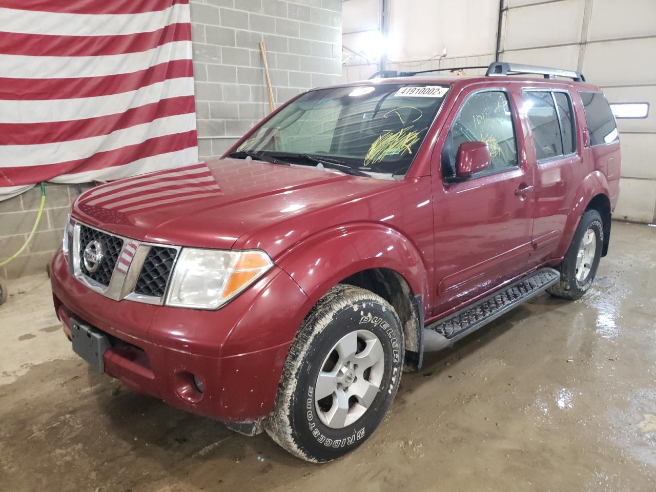 Photo 2 from auction – 2007 NISSAN PATHFINDER with VIN 5N1AR18U67C613154