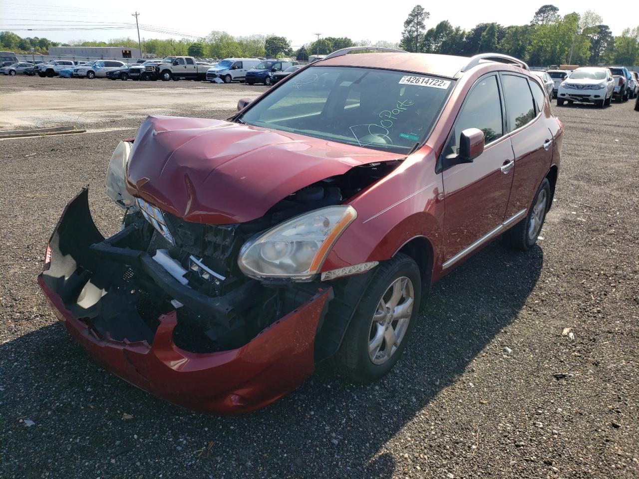 Photo 2 from auction – 2011 NISSAN ROGUE S with VIN JN8AS5MT7BW162227