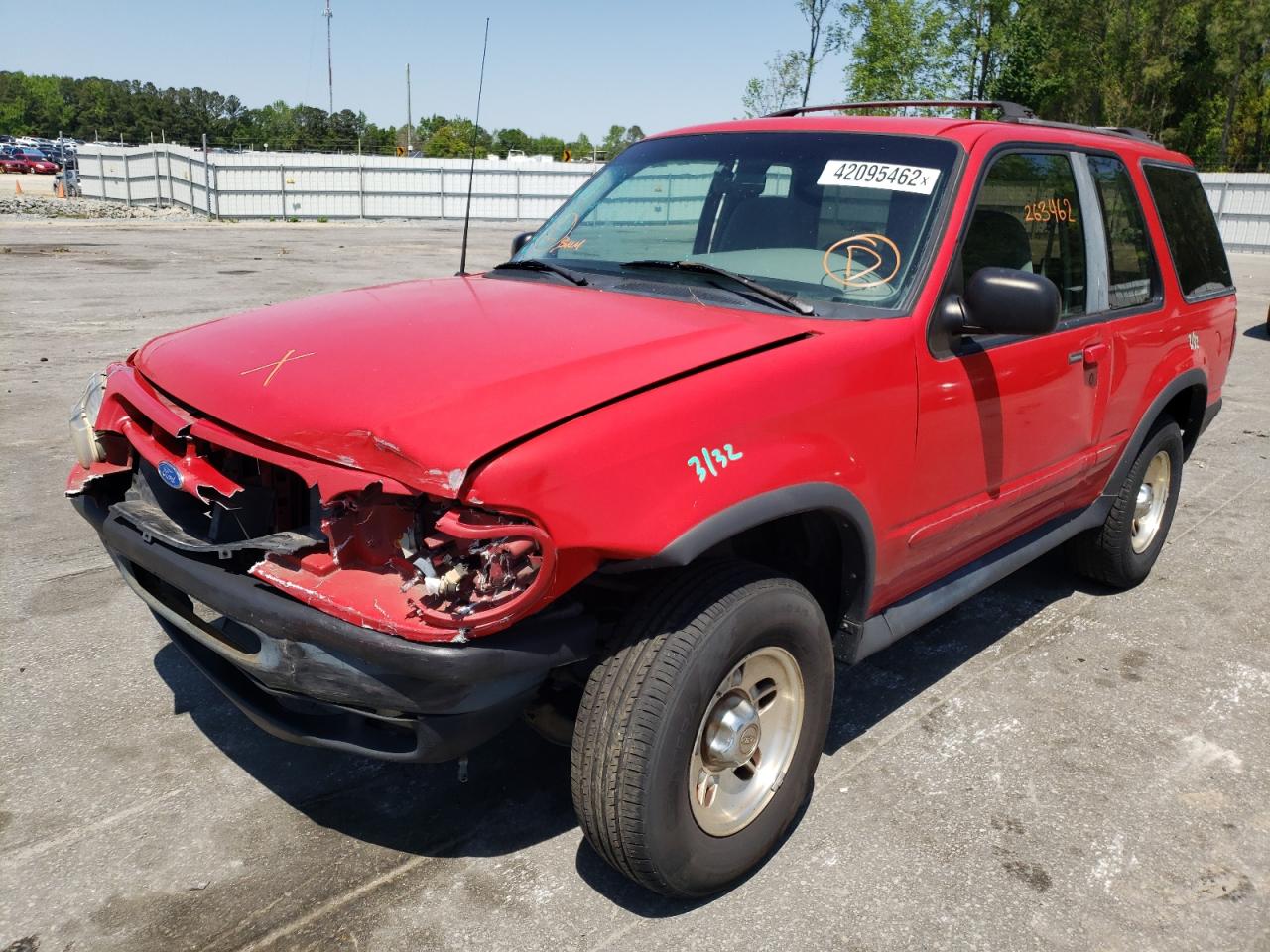 Photo 2 from auction – 1997 FORD EXPLORER with VIN 1FMCU22X9VUD17455