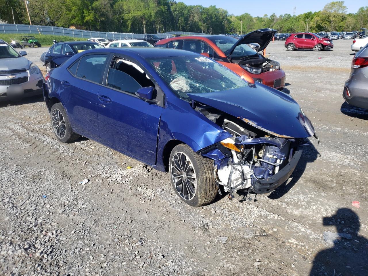 Photo 1 from auction – 2014 TOYOTA COROLLA L with VIN 2T1BURHE3EC134001