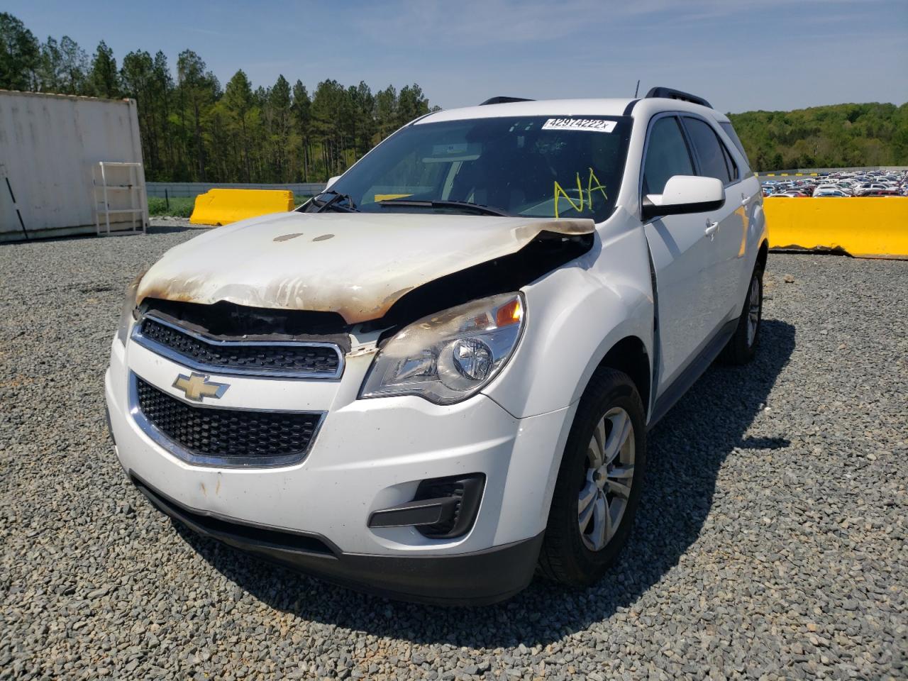 Photo 2 from auction – 2013 CHEVROLET EQUINOX LT with VIN 2GNFLDE31D6248810