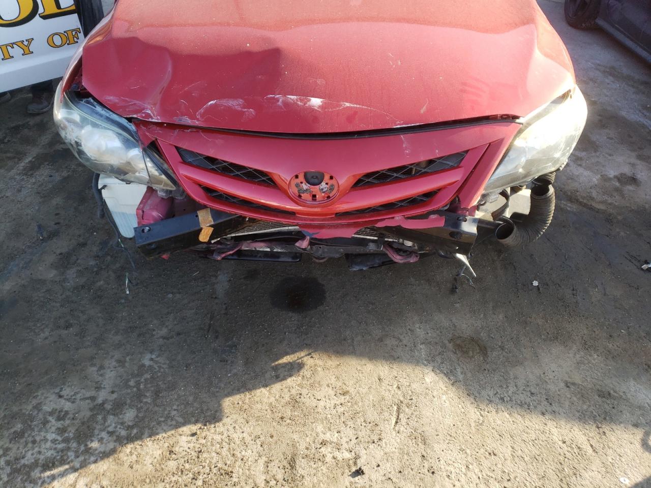 Photo 9 from auction – 2012 TOYOTA COROLLA with VIN 5YFBU4EE3CP042391