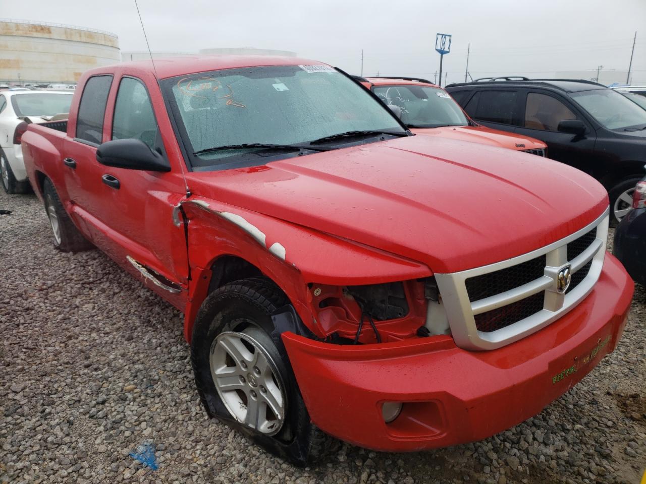 DODGE DAKOTA SXT 2010 with VIN 1D7CE3GK2AS202387 - Photo from auction