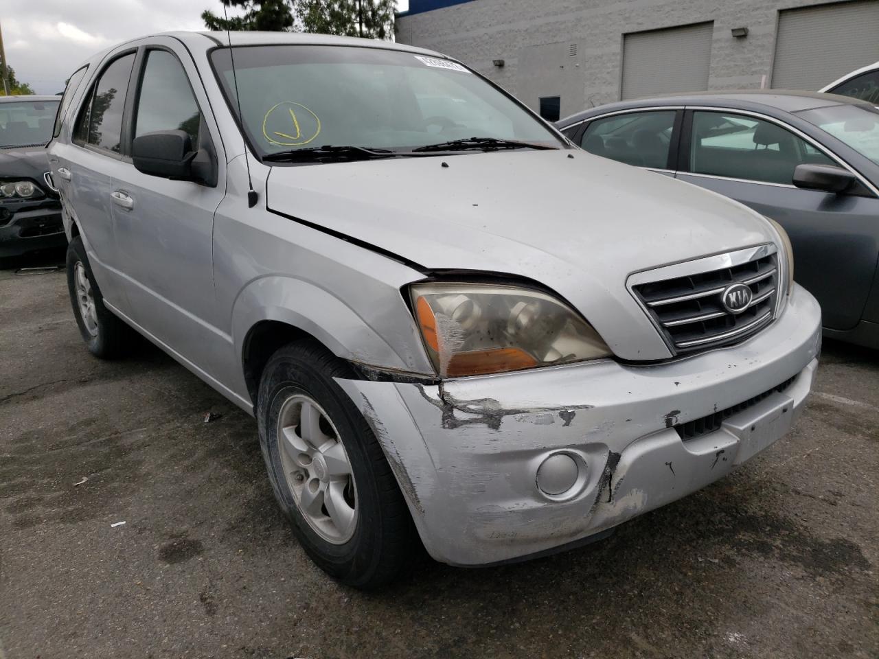 KIA SORENTO EX 2007 with VIN KNDJD736875699019 - Photo from auction