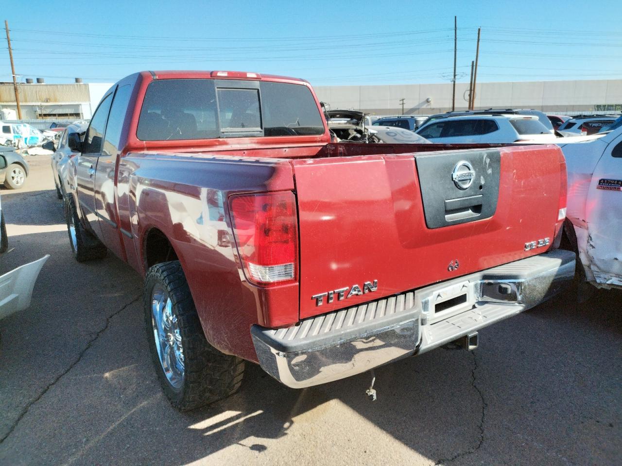 Photo 3 from auction – 2004 NISSAN TITAN XE with VIN 1N6AA06B34N590923