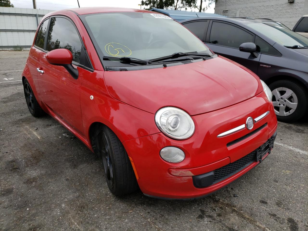 FIAT 500 POP 2012 with VIN 3C3CFFARXCT382545 - Photo from auction