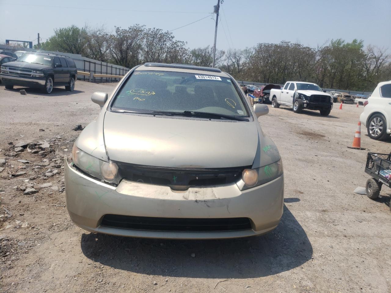 Photo 9 from auction – 2007 HONDA CIVIC EX with VIN JHMFA16827S007197