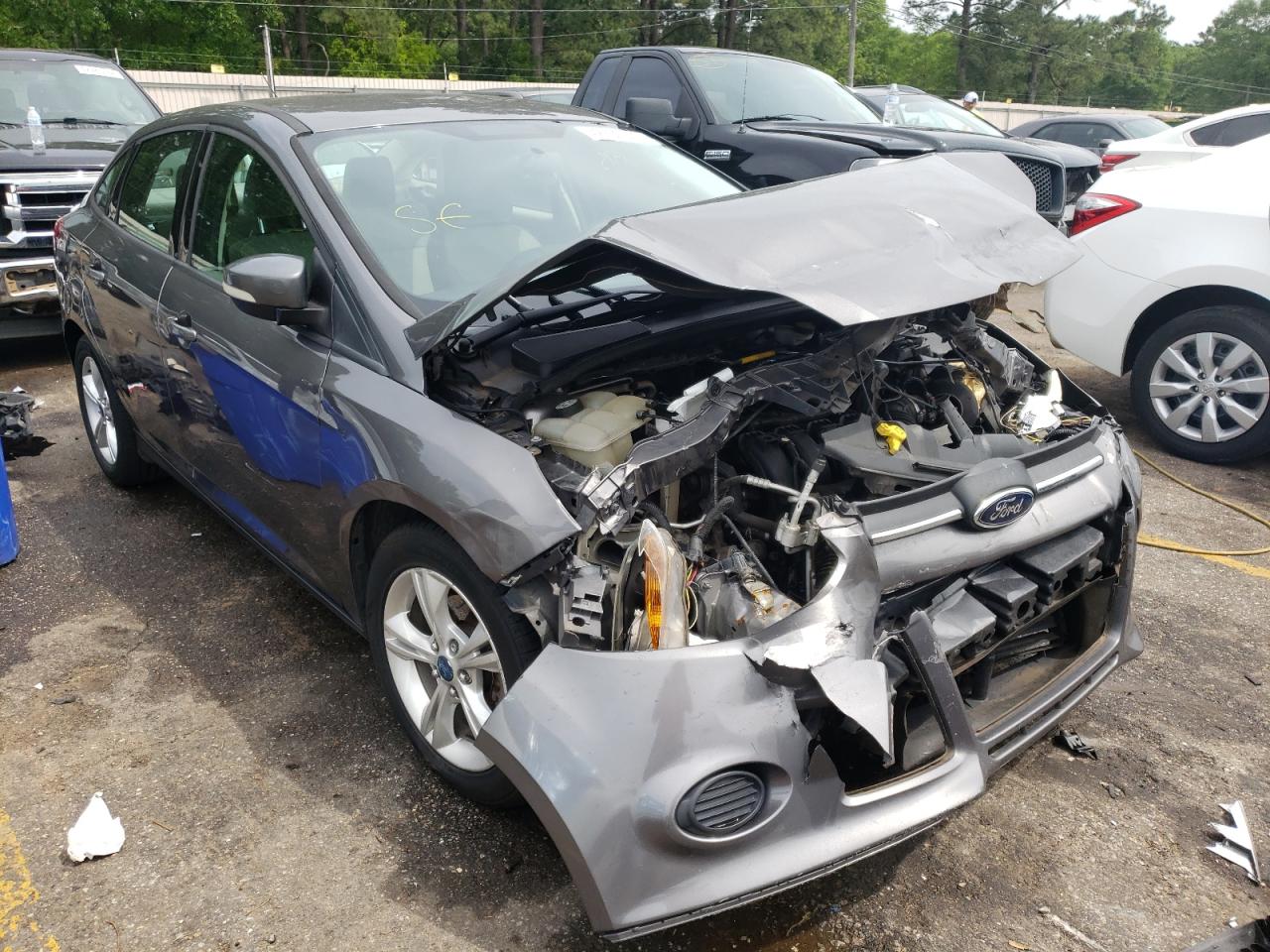 FORD FOCUS SE 2013 with VIN 1FADP3F22DL174878 - Photo from auction