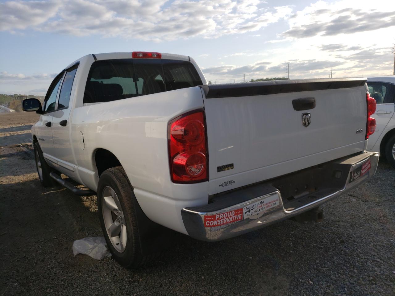 Photo 3 from auction – 2007 DODGE RAM 1500 S with VIN 1D7HA18P27S157508