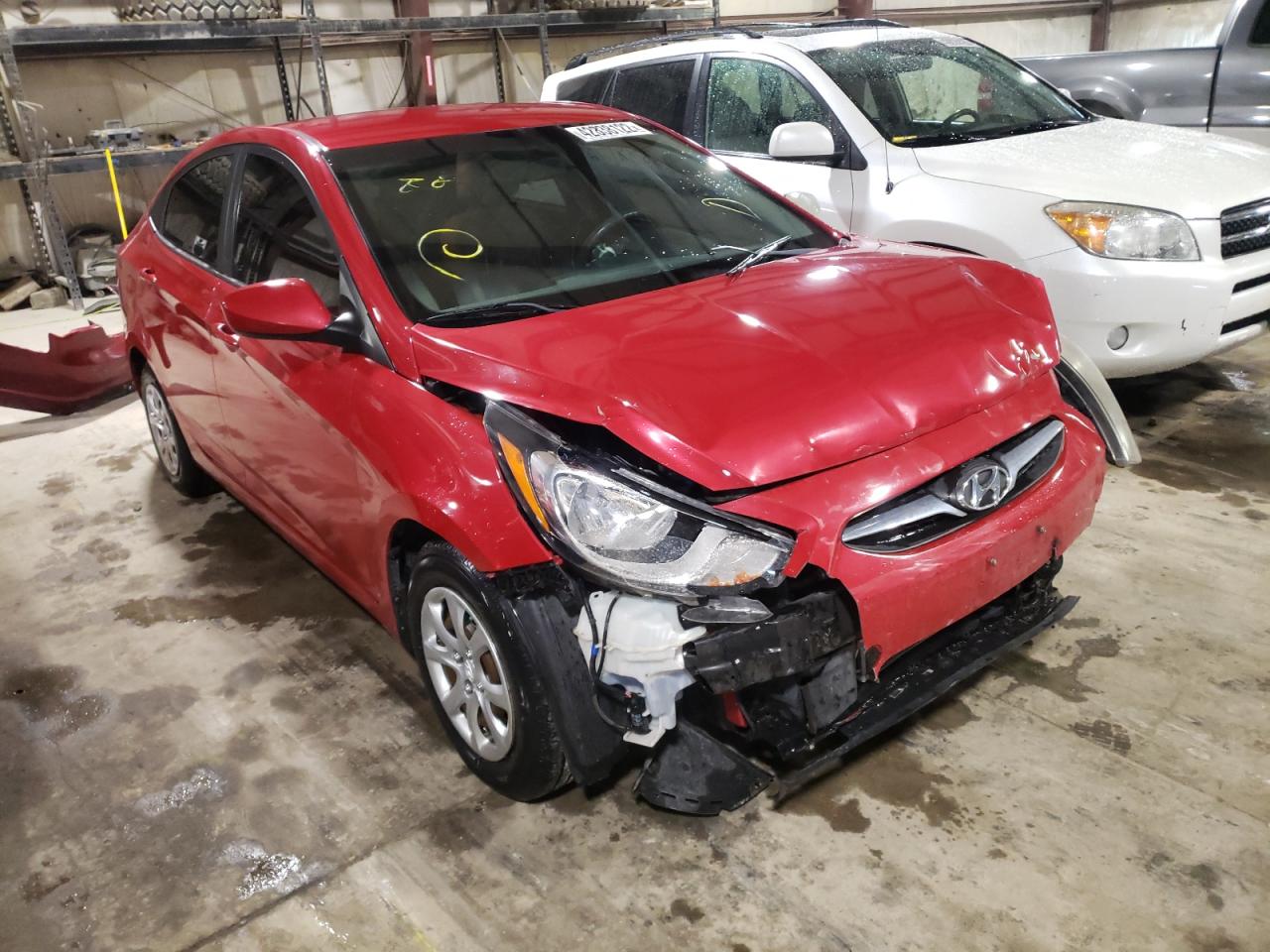 HYUNDAI ACCENT GLS 2014 with VIN KMHCT4AE4EU684424 - Photo from auction