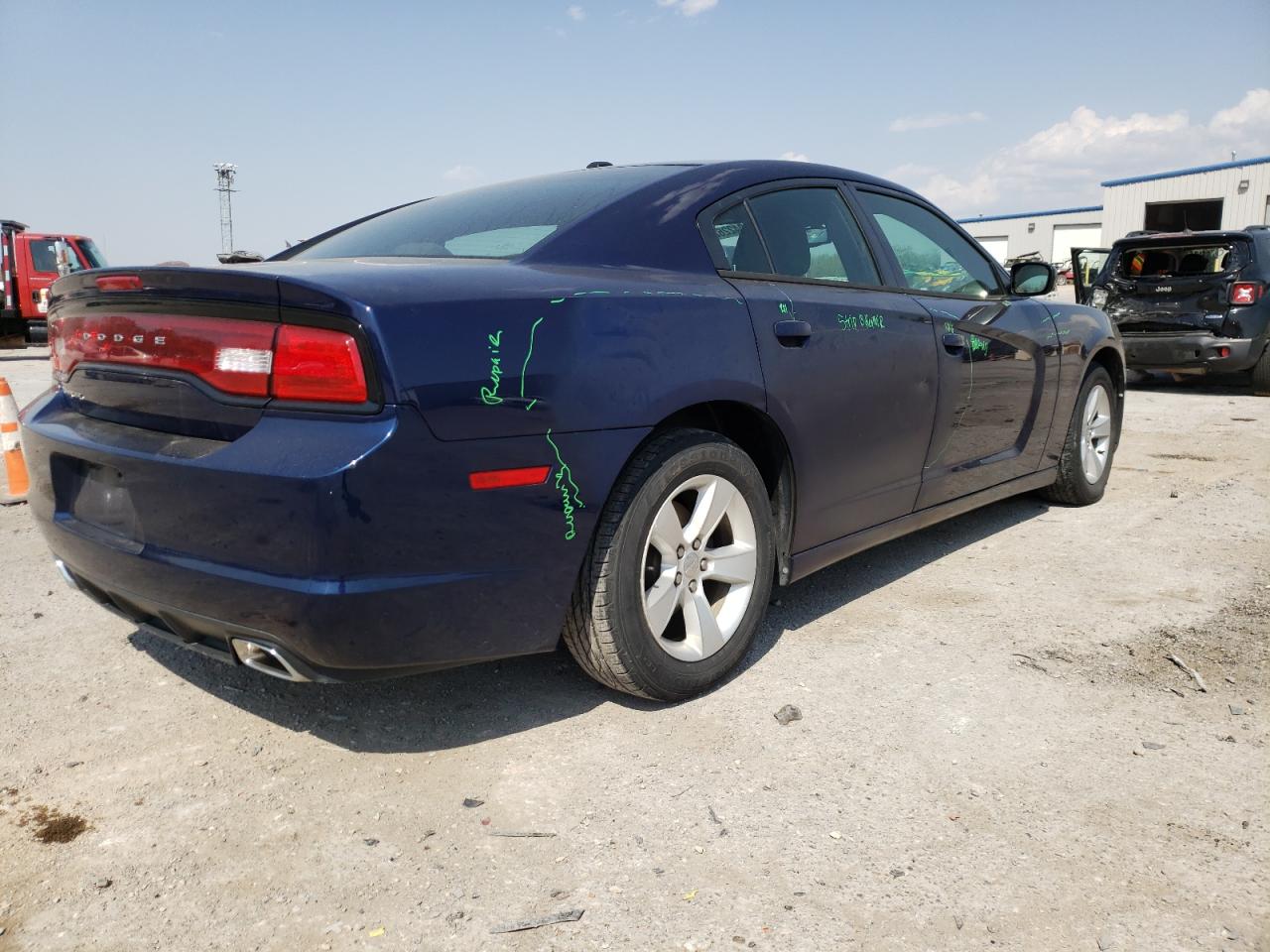 Photo 4 from auction – 2014 DODGE CHARGER SE with VIN 2C3CDXBG7EH177642