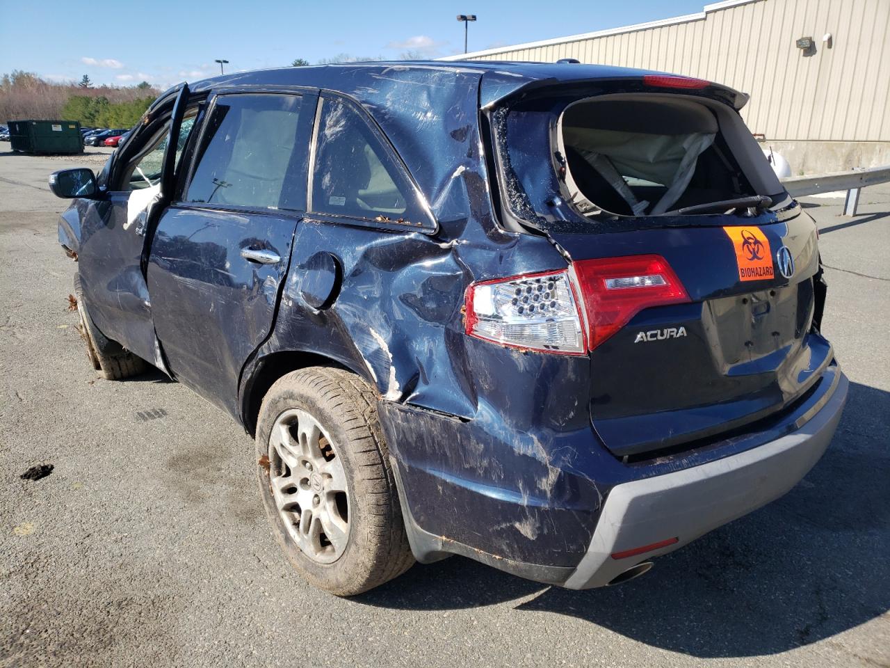 Photo 3 from auction – 2009 ACURA MDX with VIN 2HNYD28289H515890