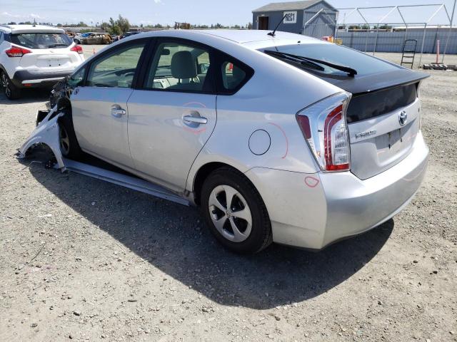 Photo 3 from auction – 2012 TOYOTA PRIUS with VIN JTDKN3DU4C5440982