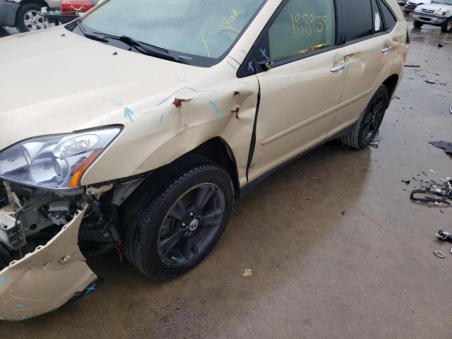 Photo 10 from auction – 2008 LEXUS RX 400H with VIN JTJGW31U282007142