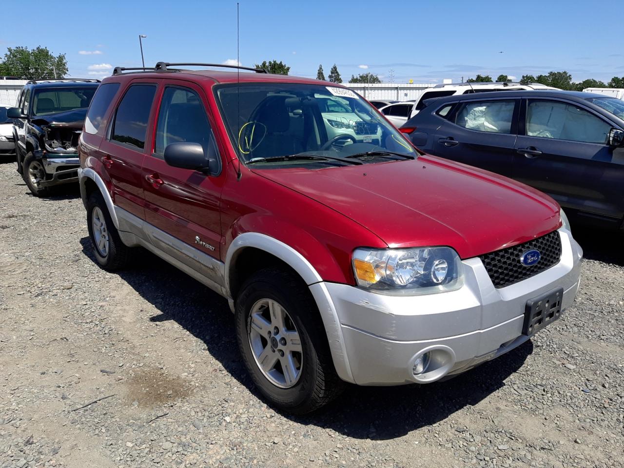 FORD ESCAPE HEV 2006 with VIN 1FMCU95H76KB79893 - Photo from auction