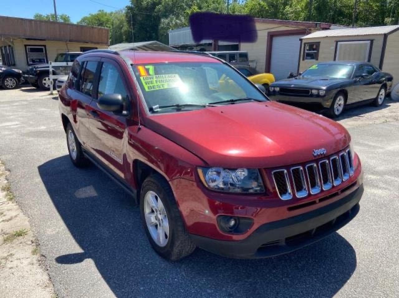JEEP COMPASS SP 2017 with VIN 1C4NJCBA7HD119548 - Photo from auction