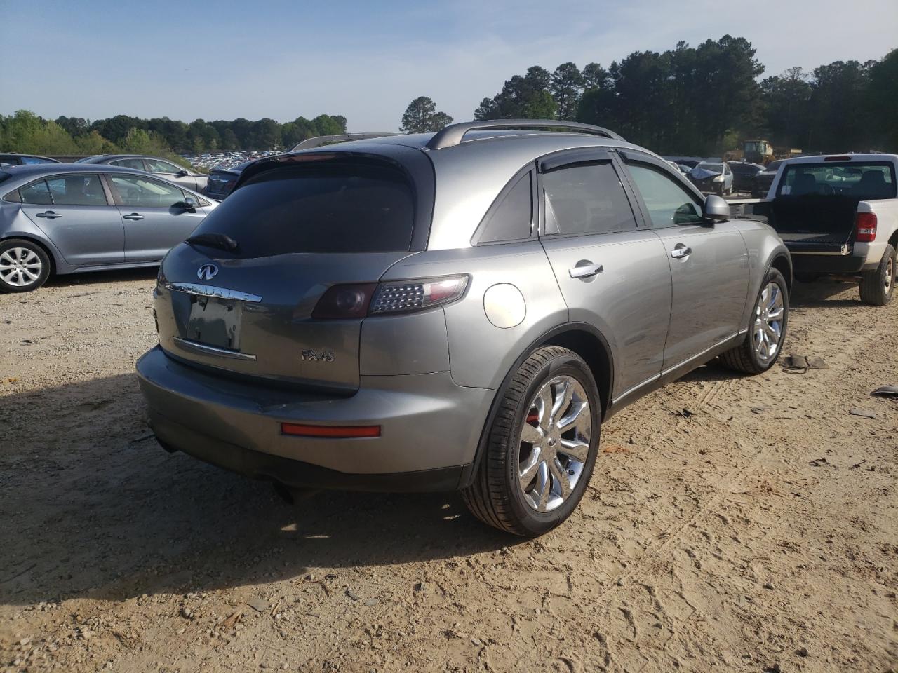 Photo 4 from auction – 2005 INFINITI FX45 with VIN JNRBS08W65X400834