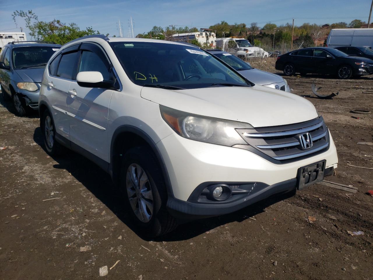 HONDA CR-V EXL 2012 with VIN 5J6RM4H73CL050084 - Photo from auction