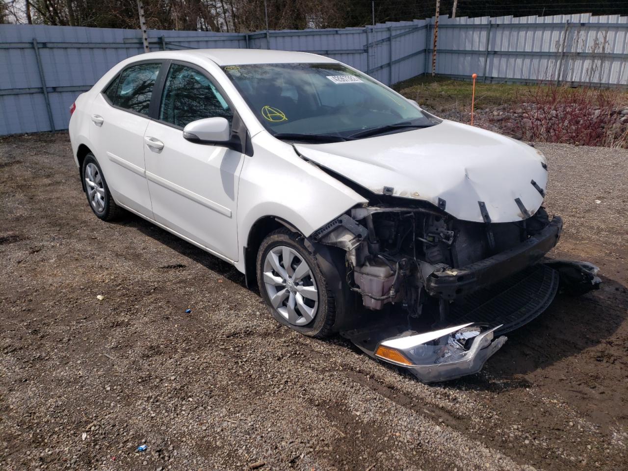 TOYOTA COROLLA L 2014 with VIN 2T1BURHE4EC048096 - Photo from auction