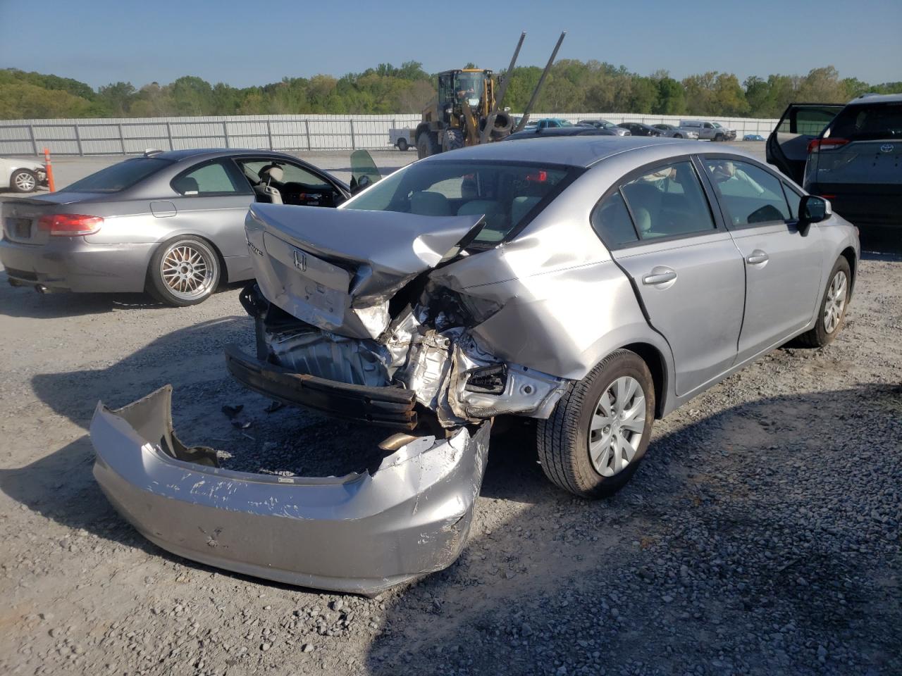 Photo 4 from auction – 2012 HONDA CIVIC LX with VIN 19XFB2F56CE336542