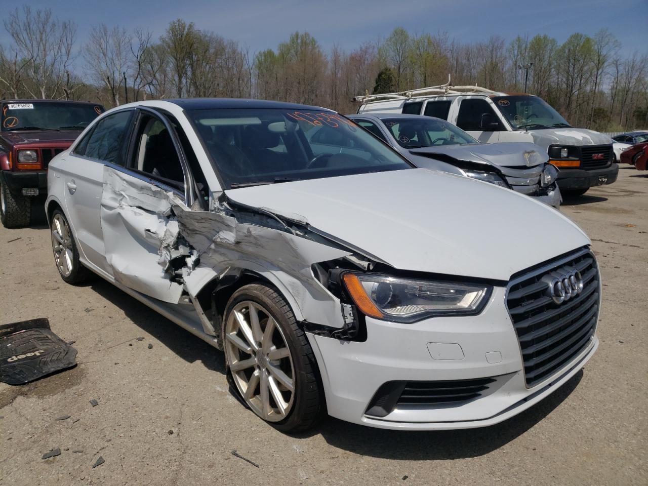 AUDI A3 PREMIUM 2015 with VIN WAUEFGFFXF1003139 - Photo from auction