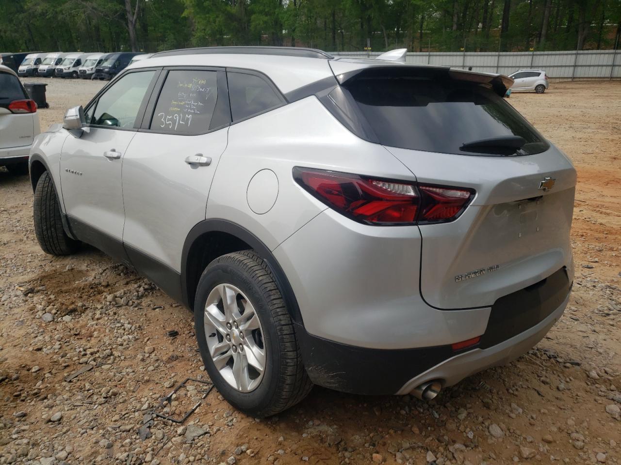 Photo 3 from auction – 2020 CHEVROLET BLAZER 3LT with VIN 3GNKBJRS8LS648798