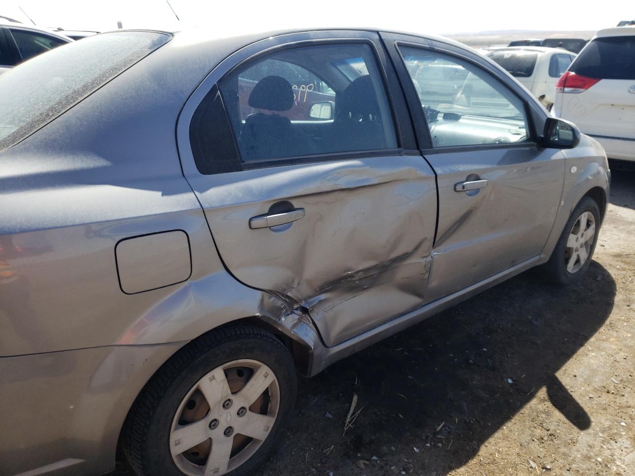 Photo 9 from auction – 2007 CHEVROLET AVEO BASE with VIN KL1TD56697B173385