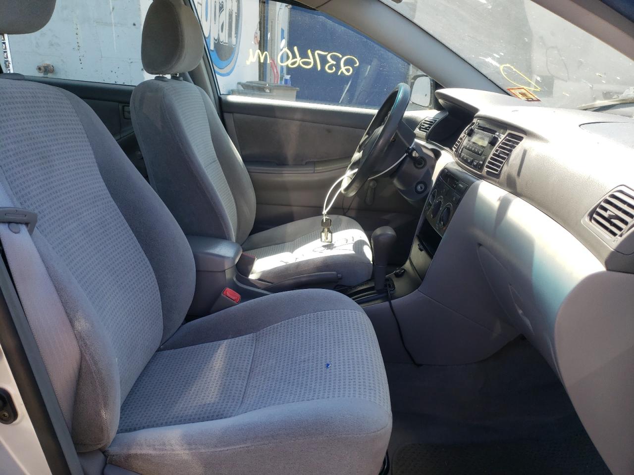 Photo 5 from auction – 2006 TOYOTA COROLLA CE with VIN JTDBR32E160092608