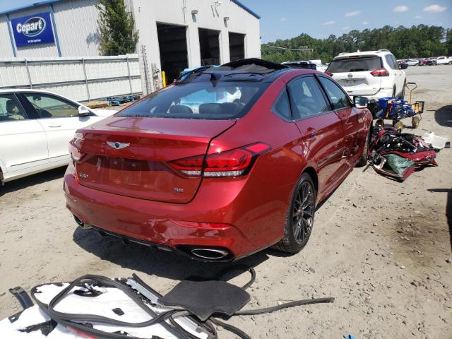 Photo 4 from auction – 2019 GENESIS G80 BASE with VIN KMTFN4JE3KU328135