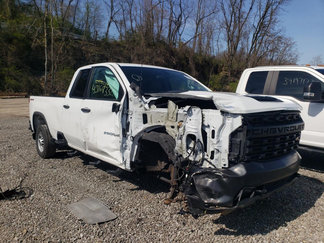 Photo 1 from auction – 2021 CHEVROLET SILVERADO with VIN 1GC5YLE72MF130872