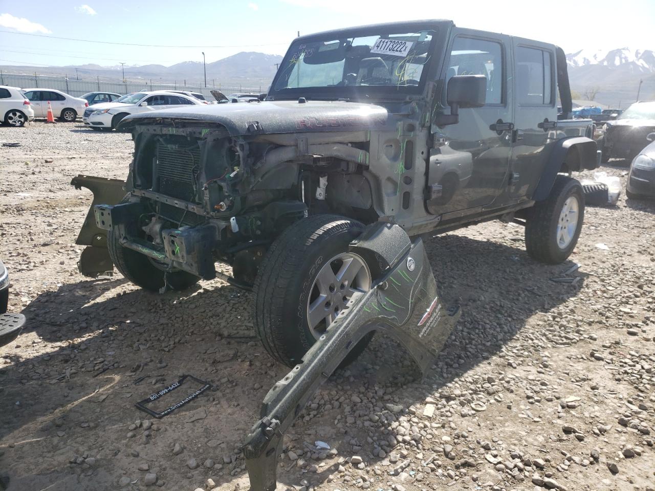 صورة رقم 2 من المزاد - 2015 JEEP WRANGLER U مع VIN 1C4BJWFG6FL728071