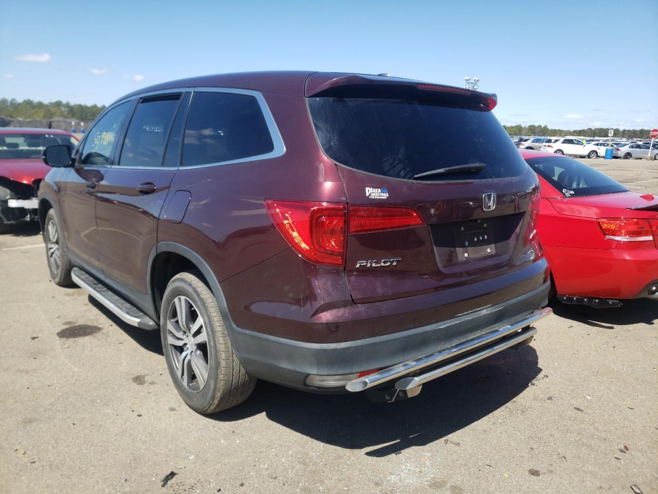 Photo 3 from auction – 2016 HONDA PILOT EXL with VIN 5FNYF6H59GB071231