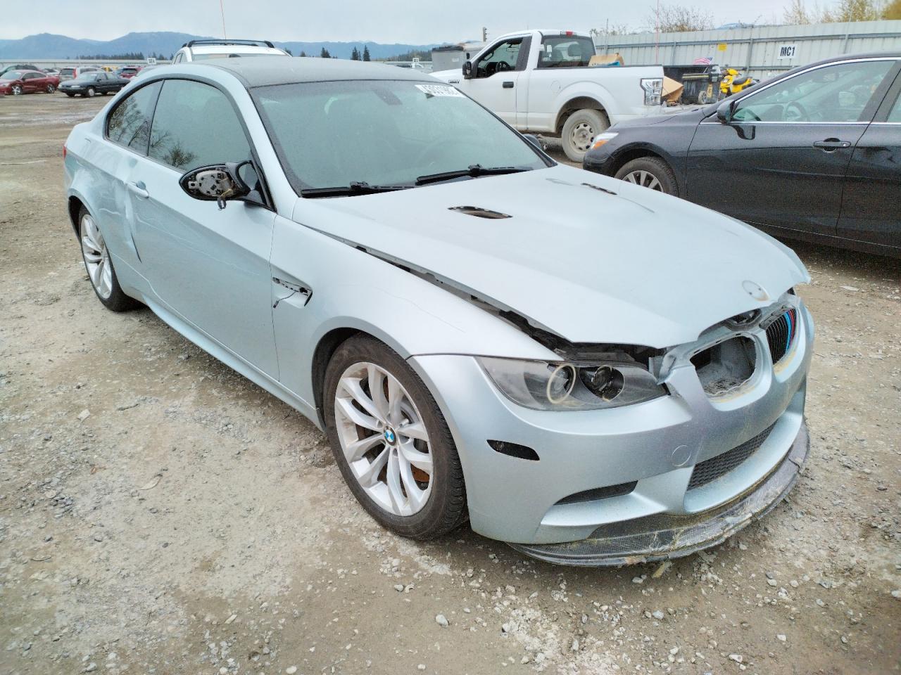 BMW M3 2009 with VIN WBSWD93529P361348 - Photo from auction
