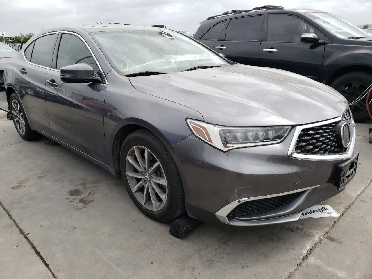 ACURA TLX 2018 with VIN 19UUB1F37JA001744 - Photo from auction