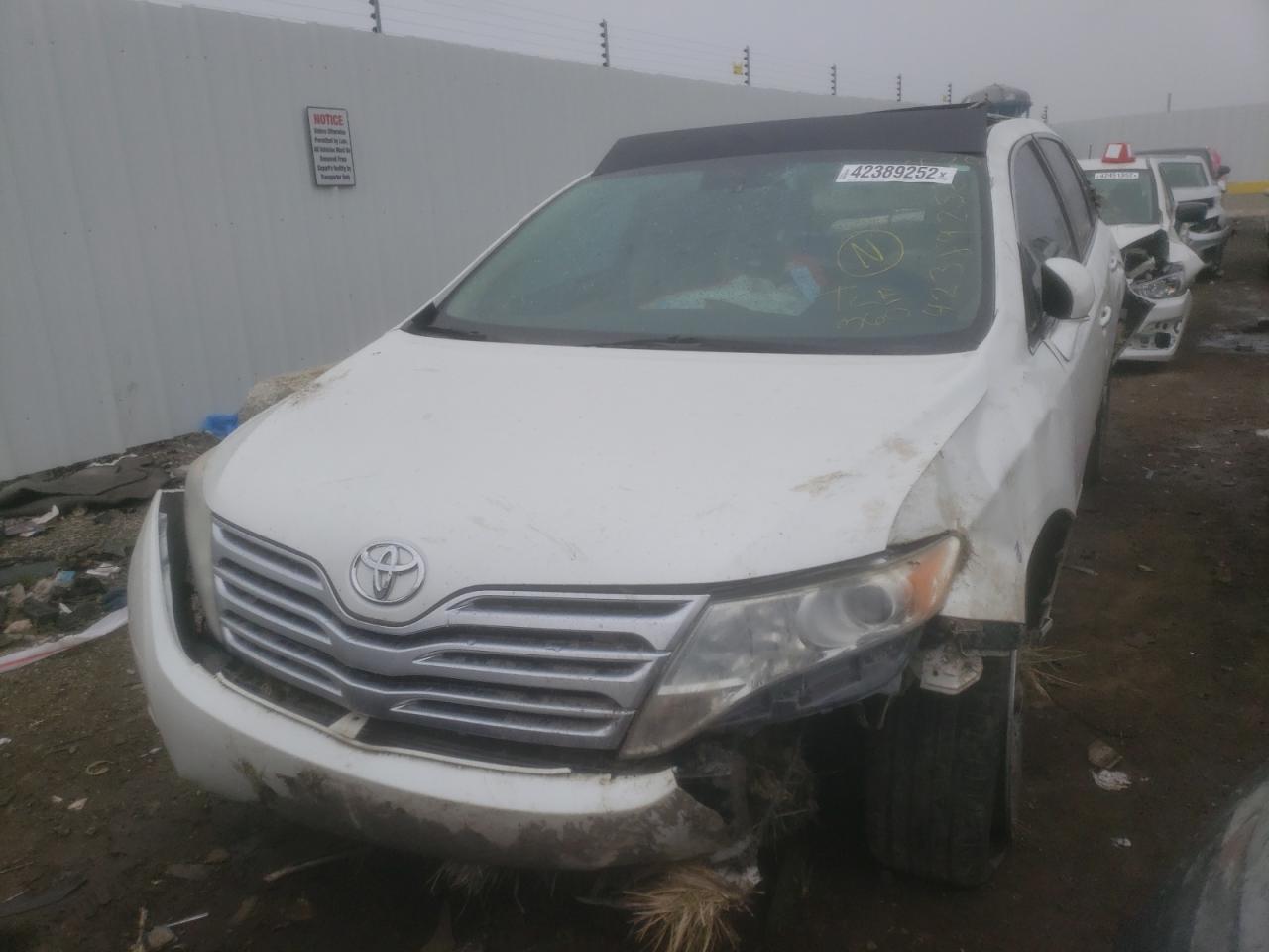 Photo 2 from auction – 2010 TOYOTA VENZA with VIN 4T3ZK3BB9AU028605