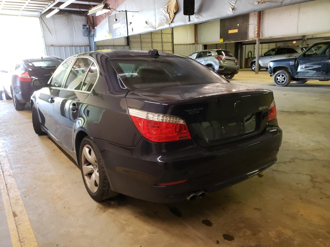 Photo 3 from auction – 2008 BMW 528 I with VIN WBANU535X8CT12798