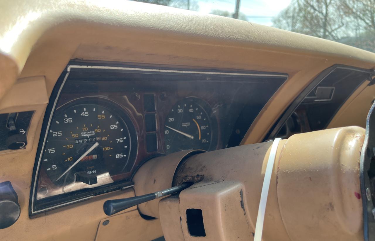 Photo 8 from auction – 1981 CHEVROLET CORVETTE with VIN 1G1AY8761BS408304