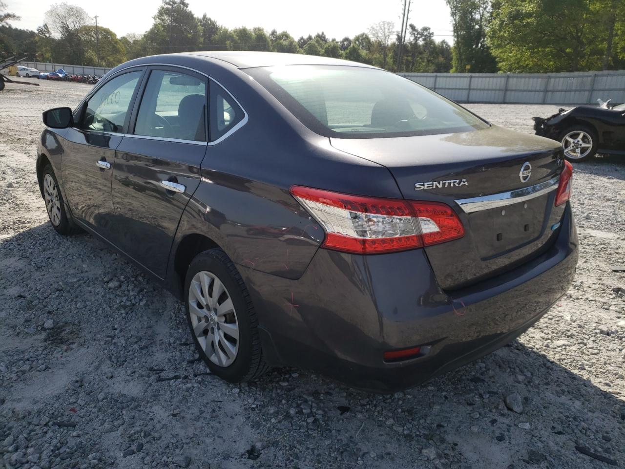 Photo 3 from auction – 2014 NISSAN SENTRA S with VIN 3N1AB7AP1EY341801