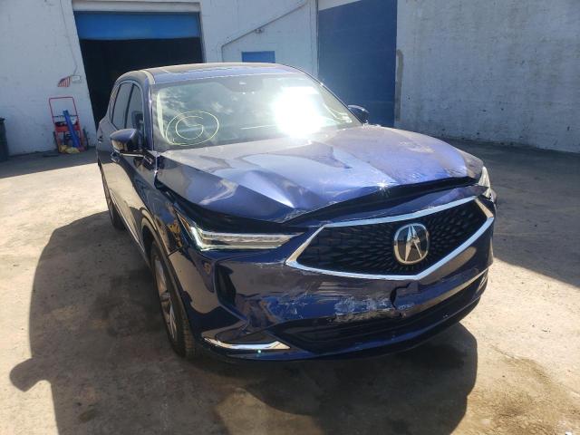 ACURA MDX 2022 with VIN 5J8YE1H30NL016490 - Photo from auction
