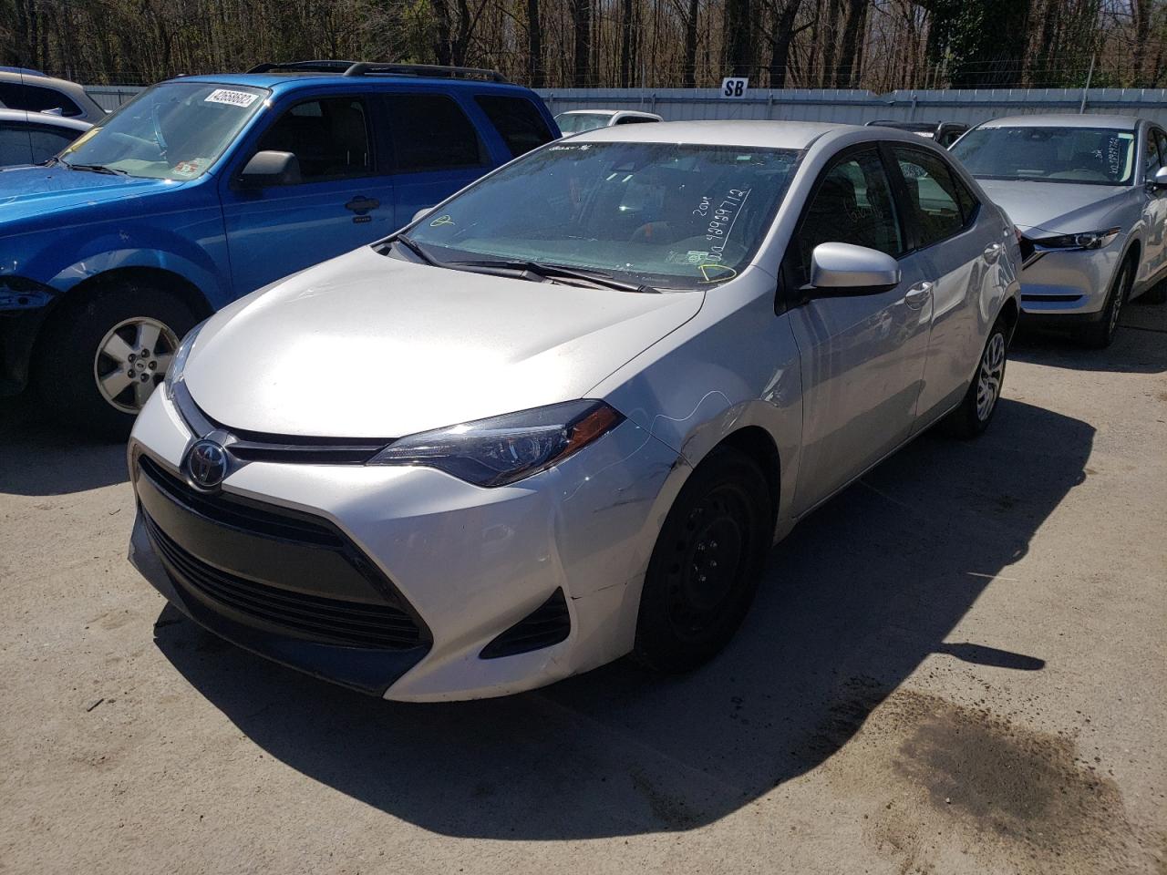 Photo 2 from auction – 2019 TOYOTA COROLLA L with VIN 2T1BURHE7KC241791