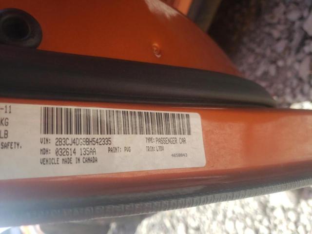 Photo 10 from auction – 2011 DODGE CHALLENGER with VIN 2B3CJ4DG9BH542335